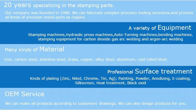 Customized Precision Multi-Position Stainless Steel Electroplating Spare Metal Accessories Metal Stamping for Shaping Metal with Multistep Progressive Dies